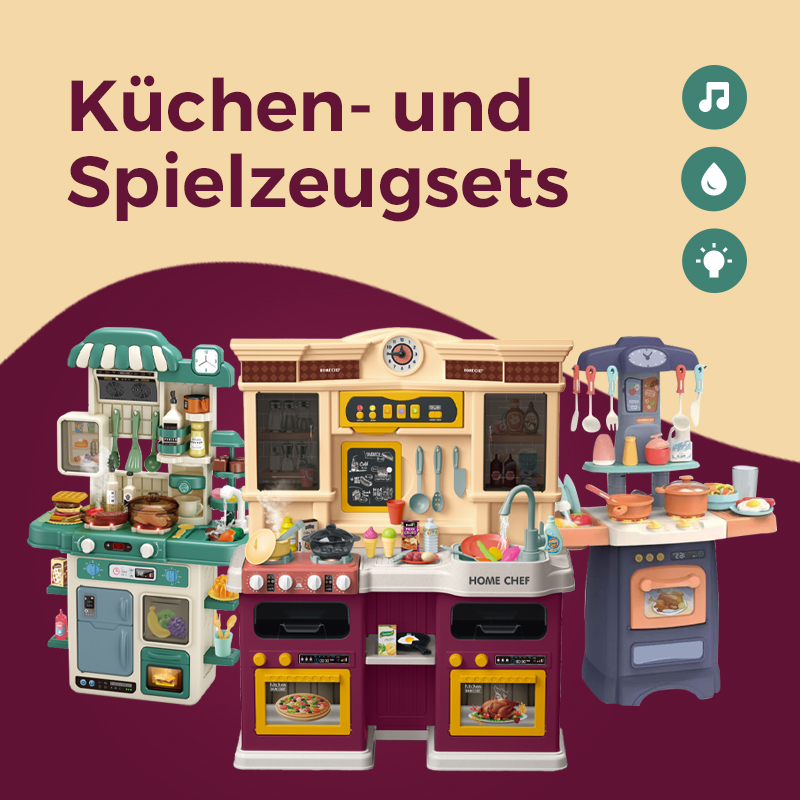 Küchen- und Spielzeugsets