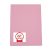 Babyleintuch mit Gummi in Rosa 60x120cm und 70x140cm