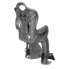 Fahrradkindersitz hinten Bellelli B-One Clamp bis 22 kg, in Silber