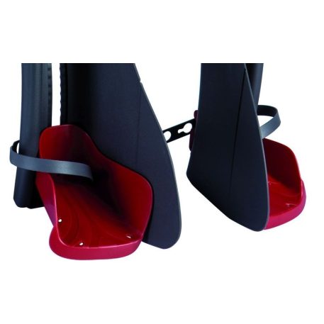 Fahrradkindersitz hinten Bellelli B-One Clamp bis 22 kg, in Silber