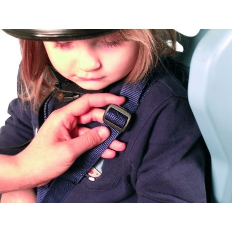 Fahrradkindersitz hinten Bellelli B-One Clamp bis 22 kg, in Silber