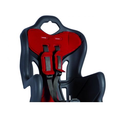 Fahrradkindersitz hinten Bellelli B-One Clamp bis 22 kg, in Silber