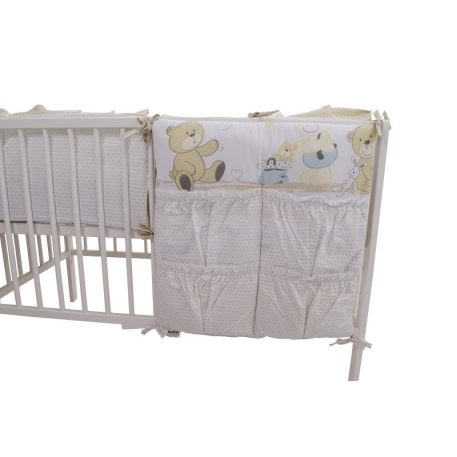 Mama Kiddies Sofie Dreams Aufbewahrungstasche in einer hellen Farbe mit Bärenmuster