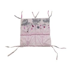   Mama Kiddies Sofie Dreams Aufbewahrungstasche in Pink mit Bärenmuster