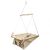 Incababy Babyschaukel in Beige mit Dschungelmuster