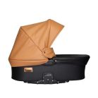 Mama Kiddies Turismo 3az1-ben multifunkciós full textilbőr babakocsi szett kiegészítőkkel camel színben