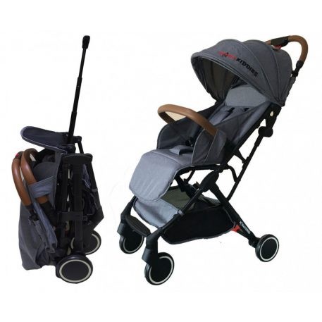 Mama Kiddies Thomas Grey umklappbarer Sportkinderwagen