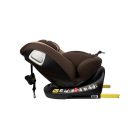 ISOFIX 360° drehbarer Mama Kiddies® iSize Capry Kindersitz (40–150 cm) in Beige/Braun + Geschenk