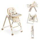Mama Kiddies Baby Siesta 4-in-1 multifunktionaler Hochstuhl in Grau