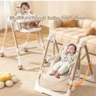 Mama Kiddies Baby Siesta 4-in-1 multifunktionaler Hochstuhl in Grau