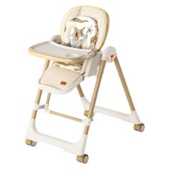   Mama Kiddies Baby Siesta 4-in-1 multifunktionaler Hochstuhl in Beige