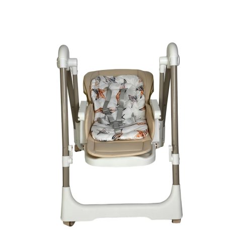 Mama Kiddies Baby Siesta 4-in-1 multifunktionaler Hochstuhl in Beige