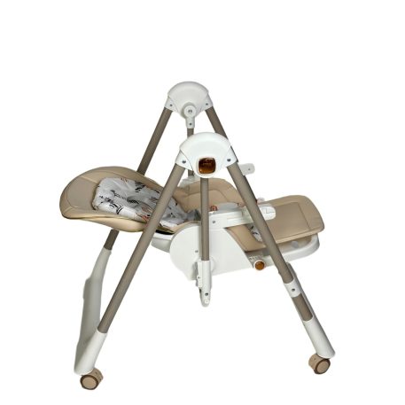 Mama Kiddies Baby Siesta 4-in-1 multifunktionaler Hochstuhl in Beige