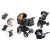 Mama Kiddies Glimmer Collection Gold 3 in 1 multifunktionaler Kinderwagen + Geschenke