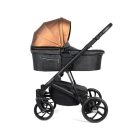 Mama Kiddies Glimmer Collection Gold 3 in 1 multifunktionaler Kinderwagen + Geschenke