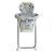 Mama Kiddies ProComfort NewLine multifunktionaler Hochstuhl in Grau mit Hundemuster + Geschenk