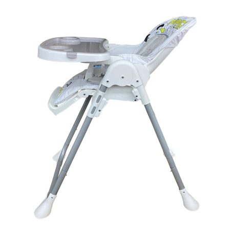 Mama Kiddies ProComfort NewLine multifunktionaler Hochstuhl in Grau mit Hundemuster + Geschenk