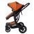 Mama Kiddies Sun Terra: textílbőr 2az1-ben babakocsi kiegészítőkkel