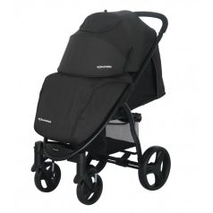 Fußsack zum Mama Kiddies Freelander Kinderwagen (Schwarz)