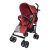 Mama Kiddies Mignon Full of Extras Kinderwagen in Rot + Geschenk, zusammenklappbar, wie ein Regenschirm