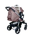 Mama Kiddies Travel System (BB edition) kiegészítőkkel barna-bézs szinben + Ajándék