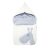 Multifunktionaler heller Schlafsack 5 in 1 aus antiallergenem Gewebe mit Giraffenmuster
