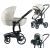 Mama Kiddies® Icon 3-in-1 Multifunktionskinderwagen mit Zubehör in Beige + Geschenk