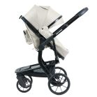 Mama Kiddies® Icon 3-in-1 Multifunktionskinderwagen mit Zubehör in Beige + Geschenk