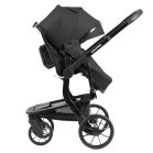 Mama Kiddies® Icon 3-in-1 Multifunktionskinderwagen mit Zubehör in Schwarz + Geschenk