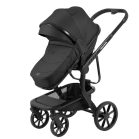 Mama Kiddies® Icon 3-in-1 Multifunktionskinderwagen mit Zubehör in Schwarz + Geschenk