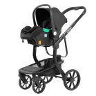 Mama Kiddies® Icon 3-in-1 Multifunktionskinderwagen mit Zubehör in Schwarz + Geschenk