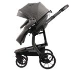 Mama Kiddies® Icon 3-in-1 Multifunktionskinderwagen mit Zubehör in Grau + Geschenk