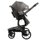 Mama Kiddies® Icon 3-in-1 Multifunktionskinderwagen mit Zubehör in Grau + Geschenk