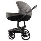 Mama Kiddies® Icon 3-in-1 Multifunktionskinderwagen mit Zubehör in Grau + Geschenk