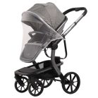Mama Kiddies® Icon 3-in-1 Multifunktionskinderwagen mit Zubehör in Grau + Geschenk
