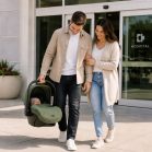 Mama Kiddies® Icon 3-in-1 Multifunktionskinderwagen mit Zubehör in Grün + Geschenk