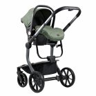 Mama Kiddies® Icon 3-in-1 Multifunktionskinderwagen mit Zubehör in Grün + Geschenk