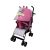 Mama Kiddies Mignon Full Extra auf Regenschirm  klappbarer Sportkinderwagen  Zebramuster pink Farbe + Geschenk