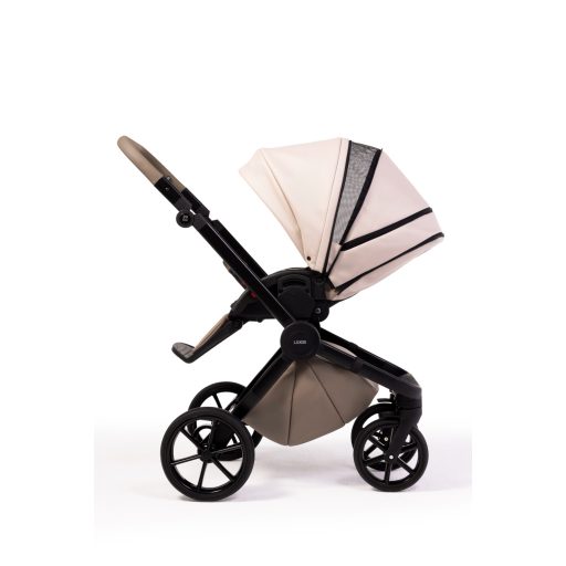 Mama Kiddies Luxor 3-in-1 Multifunktions-Kinderwagen in Latte mit Zubehör + Geschenk