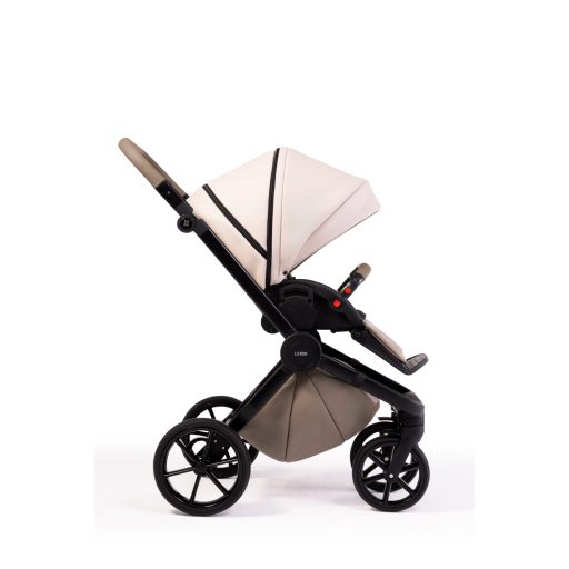Mama Kiddies Luxor 3-in-1 Multifunktions-Kinderwagen in Latte mit Zubehör + Geschenk