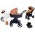 Mama Kiddies Tüvi 3in1 Multifunktionskinderwagen in caramel mit Zubehör + Geschenk