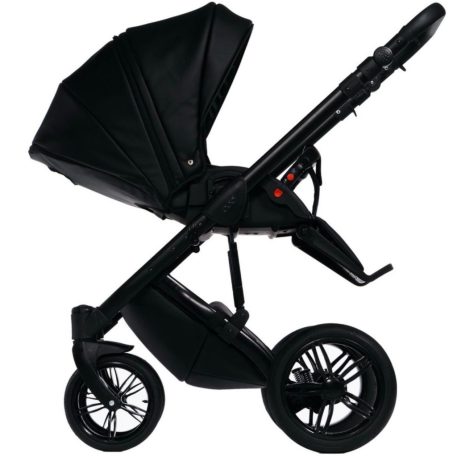 Mama Kiddies® Max 500 3-in-1 multifunktionaler Kinderwagen in Schwarz mit Zubehör + Geschenk