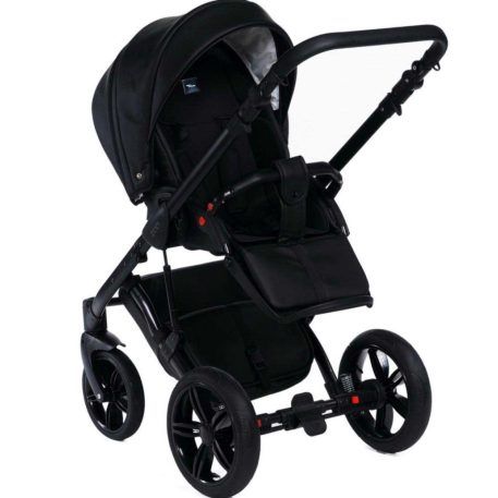 Mama Kiddies Max 500 3-in-1 multifunktionaler Kinderwagen in Schwarz mit Zubehör + Geschenk