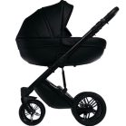 Mama Kiddies® Max 500 3-in-1 multifunktionaler Kinderwagen in Schwarz mit Zubehör + Geschenk