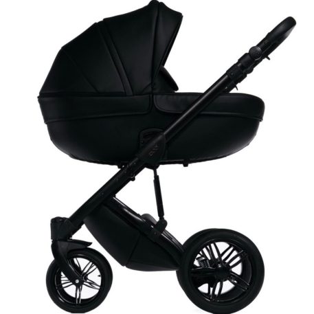 Mama Kiddies Max 500 3-in-1 multifunktionaler Kinderwagen in Schwarz mit Zubehör + Geschenk