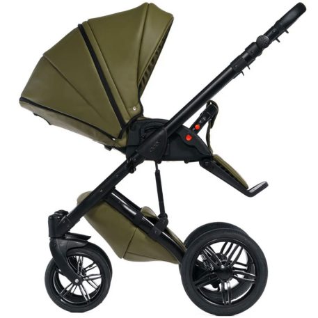 Mama Kiddies® Max 500 3-in-1 Multifunktionskinderwagen in Oliv mit Zubehör + Geschenk