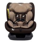 Mama Kiddies Nova Luxe i-Size Kindersitz mit Sicherheitsgurtbefestigung – braun (40–150 cm) + GRATIS Nackenkissen