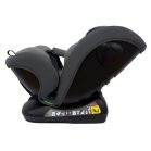 Mama Kiddies Nova Luxe i-Size Kindersitz mit Sicherheitsgurtbefestigung – hellgrau (40–150 cm) + GRATIS Nackenkissen