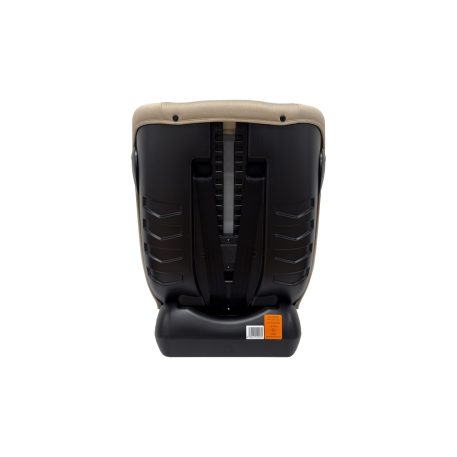 Mama Kiddies Nova Luxe i-Size Kindersitz mit Sicherheitsgurtbefestigung – beige (40–150 cm) + GRATIS Nackenkissen