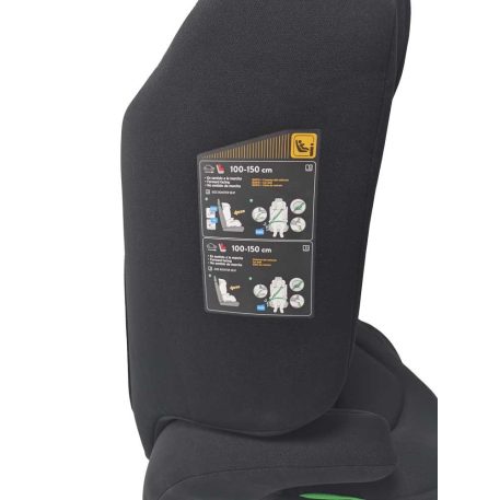 Mama Kiddies i-Fix Grand 2-in-1 Sicherheitsautositz (100 - 150 cm) in Schwarz